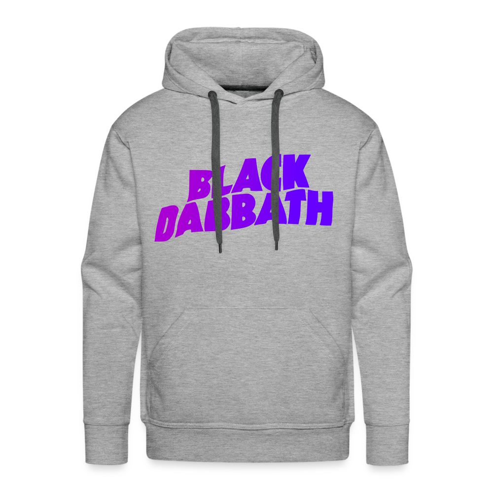 Men’s Premium BLACK DABBATH Hoodie - heather grey