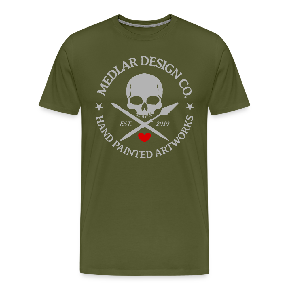 MEDLAR DESIGN CO. Premium T-Shirt - olive green