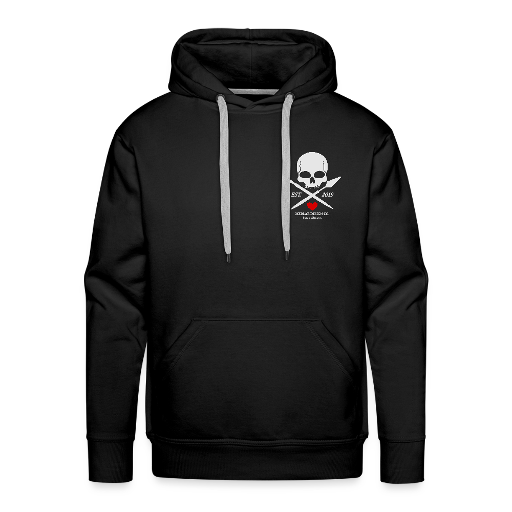 Men’s Premium MEDLAR DESIGN CO. Hoodie - black