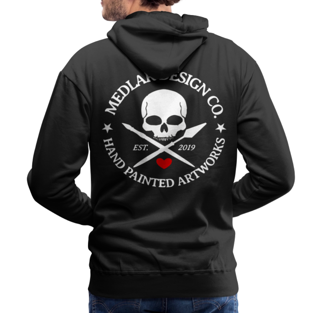 Men’s Premium MEDLAR DESIGN CO. Hoodie - black