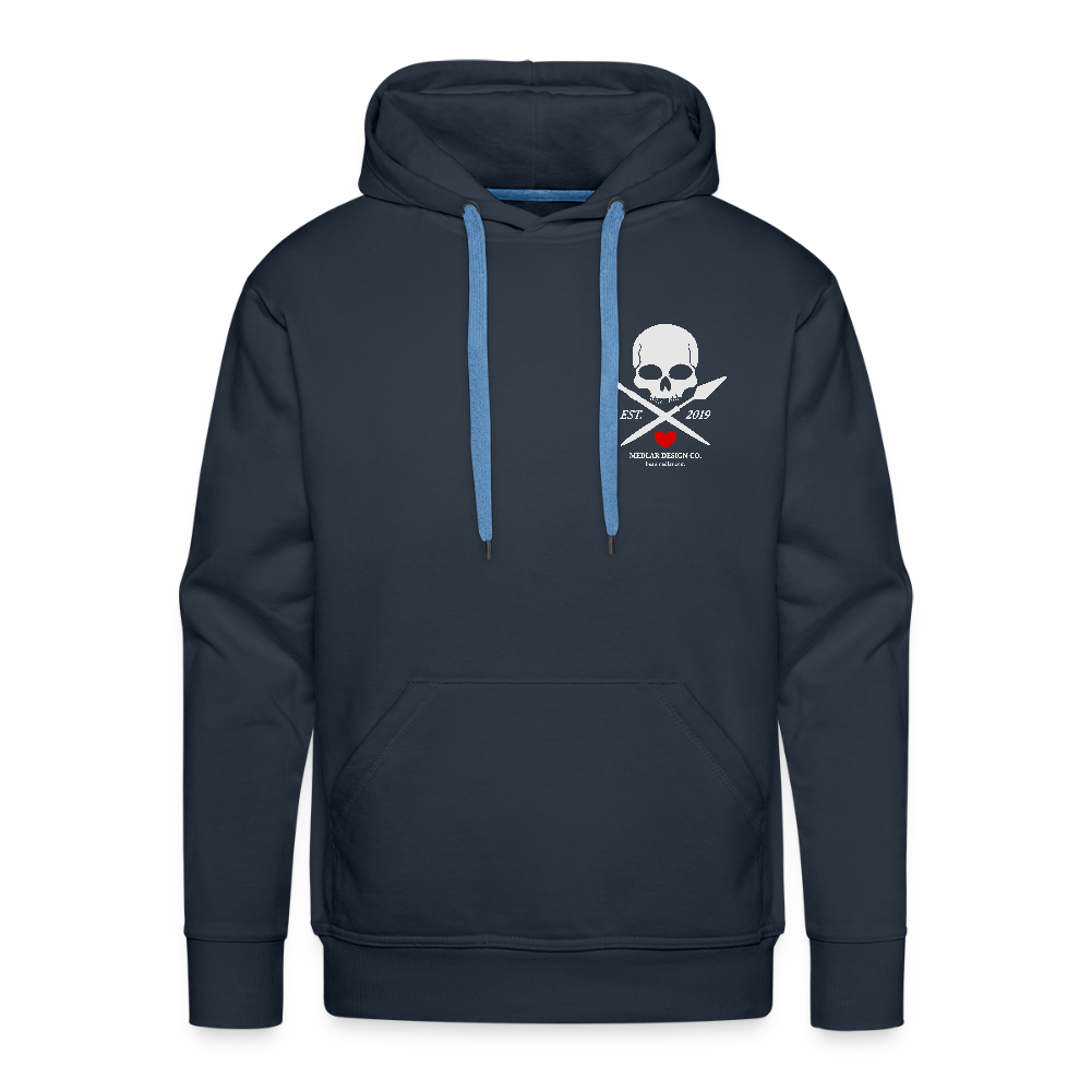 Men’s Premium MEDLAR DESIGN CO. Hoodie - navy