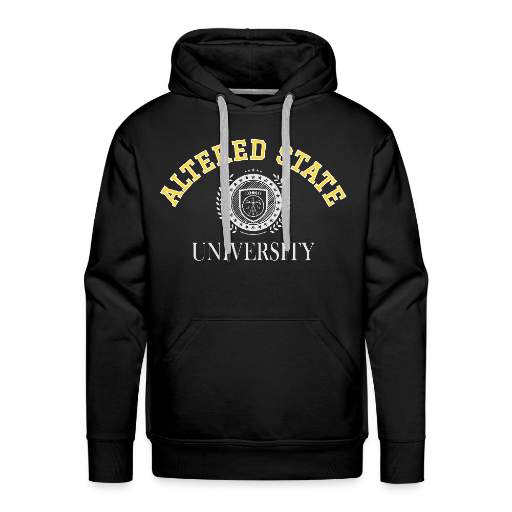 Men’s Premium ALTERED STATE UNIVERSITY Hoodie - black