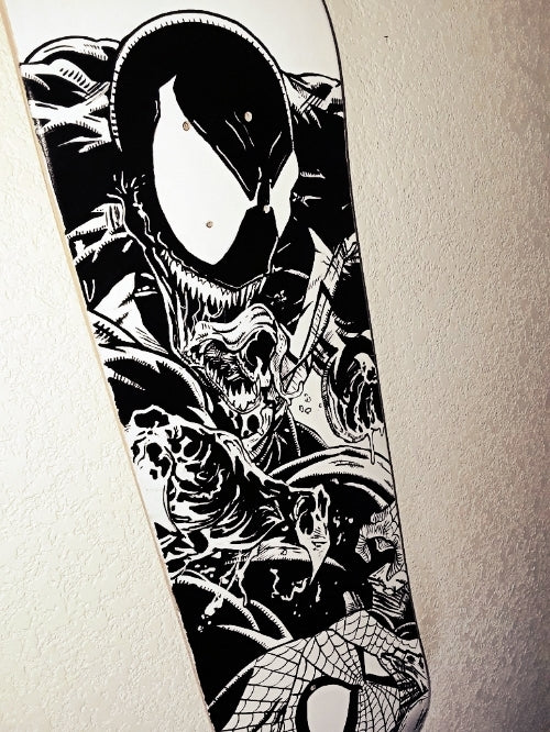 Hand Painted Spider-Man  Deck